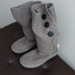 UGG Gray Knee Length Boots